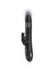 black&silver - kenji vibrador rabbit up & down compatible con watchme