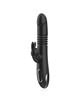 black&silver - kenji vibrador rabbit up & down compatible con watchme