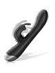 Vibrador Rabbit Black&Silver Adam Recarregável Preto