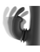 black&silver - dj. adam estimulador rabbit silicona recargable negro