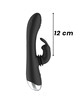 Vibrador Rabbit Black&Silver Adam Recarregável Preto