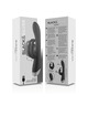 black&silver - dj. adam estimulador rabbit silicona recargable negro