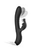 Vibrador Rabbit Black&Silver Jamie Recarregável Preto
