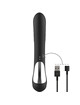 Vibrador Rabbit Black&Silver Jamie Recarregável Preto