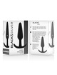 Plug Anal Black&Silver Kael Preto