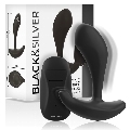 black&silver - dwayne plug anal silicona control remoto