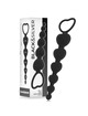 black&silver - mila anal chain of hearts 18 cm