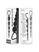 black&silver - mila anal chain of hearts 18 cm