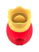 Intense - clitoris stimulator 10 suction and licking modes - red
