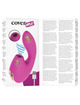 coverme - clitoral succionador & vibrador potente g-spot rush