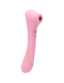 femintimate - daisy massager suction and vibrator pink