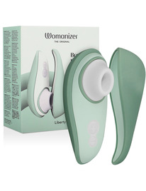 womanizer - liberty 2 estimulador & succionador clÍtoris verde claro