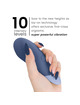 Estimulador de Clitóris Womanizer Vibe Lay-On Azul