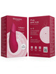 womanizer - enhance estimulador de clitorÍs rosa vibrante