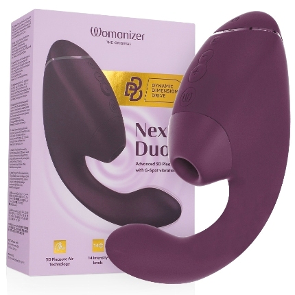 Estimulador de Clitóris Womanizer Duo Next Roxo
