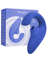womanizer - blend rabbit vibrator stimulator vibrant blue