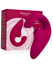 womanizer - blend estimulador vibrador rabbit fucsia