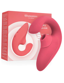 womanizer - blend rabbit vibrator stimulator vibrant rose