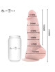 Dildo Realístico Mr Intense Spencer Bege 25,5 cm