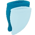 fun factory - fun copa menstrual kit turquesa
