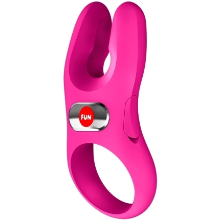 Cockring Fun Factory Pro com Vibração Rosa