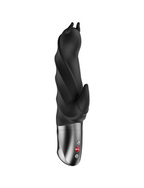 fun factory - darling devil vibrador conejo negro