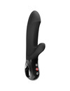 fun factory - bi stronic embrace conejo estimulador de empuje negro