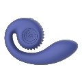 snail vibe - gizi lite dual g-spot & clitoral purple vibrator
