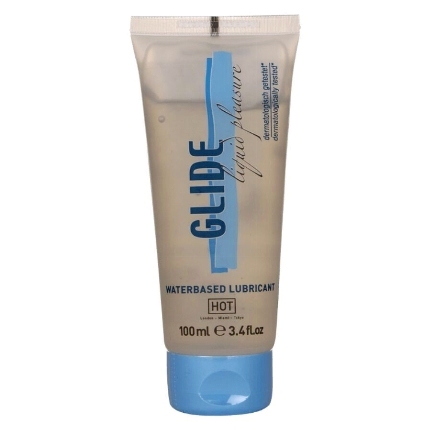 hot - glide liquid pleasure lubricante base agua 100 ml