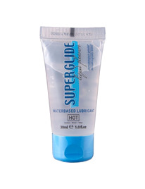 hot - superglide liquid pleasure waterbased lubricant 30 ml