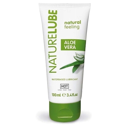 hot - nature lube waterbased aloe vera 100 ml