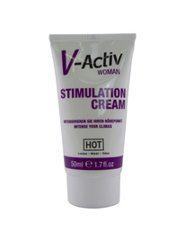 hot - v-activ crema estimulante para mujer 50 ml