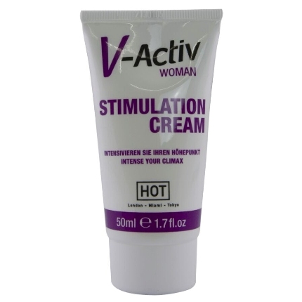 hot - v-activ crema estimulante para mujer 50 ml