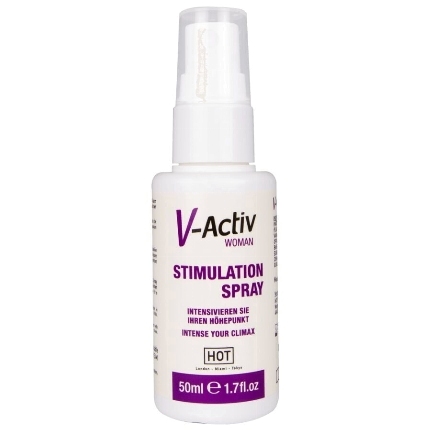 Spray Estimulante HOT V-Activ para Mulheres 50 ml