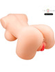 Intense deep touch - vero torso anus and vagina with suction, heat, vibration and voice effects with remote control 5.5 kg