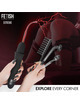 Fetish submissive - high frequency electrostimulation wand
