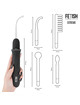 Fetish submissive - high frequency electrostimulation wand