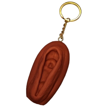 Chaveiro Diablo Picante Vagina Casttanho