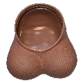 Saco Diablo Picante Testículos Castanho