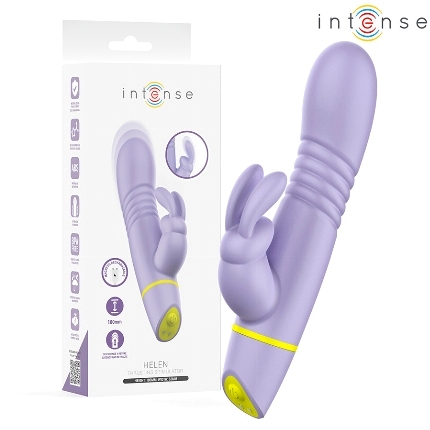 intense - helen rabbit stimulator & thrusting vibrator