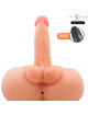intense deep touch - damien torso with anus and realistic dildo with pushing and vibration remote control 3.5 kg