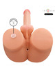 intense deep touch - richie torso con ano y dildo realÍstico con empuje y vibraciÓn control remoto 4.7 kg
