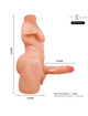 intense deep touch - marty torso con ano y dildo realÍstico con empuje y vibraciÓn control remoto 6.2 kg