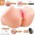 Masturbador Intense Nicole Vaginal com Sucção, Aquecimento, Vibração e Comando