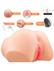Masturbador Intense Nicole Vaginal com Sucção, Aquecimento, Vibração e Comando