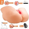 intense deep touch - julia masturbador vagina con efecto succiÓn, calor, vibraciÓn y voz con control remoto 9 kg