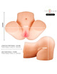 intense deep touch - julia masturbador vagina con efecto succiÓn, calor, vibraciÓn y voz con control remoto 9 kg