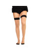 Leg Avenue - 1963 Medias De Spandex Con Costura Trasera Negro - Talla Única