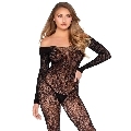 Body Leg Avenue Renda Preto