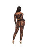 Conjunto Leg Avenue Python Preto